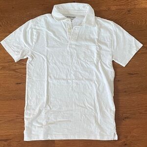 J. Crew Classic White Polo Shirt
